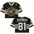 Hollander   Rozanov Crop Jersey  Heated Rivalry Jersey For Hockey Fans