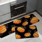 Fall Kitchen Rugs Pumpkin Kitchen Mats For Floor  Autumn Colorful 3