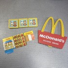 Vtg 1974 Playskool Familiar Places Mcdonalds Play Set Extras Read 430 Lot