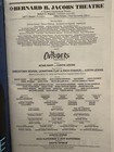 The Outsiders Broadway Playbill Sept 2025 Brody Grant Final Performance Weekend
