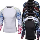 Men s Swim Shirts Long Sleeve Rash Guard Shirts Upf 50  Surf Quick Drying Tops