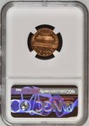 1973 1c Rd  Lincoln Memorial One Cent  Ngc Ms67 rd  6613722-003