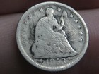1853 P Seated Liberty Half Dime- Philadelphia  With Arrows  Good Details