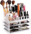 Acrylic Cosmetic Makeup Organizer   Jewelry Drawer Storage Box Display Case
