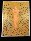 Signed John Thompson - Flower Child Yellow Var  1967  Museum Quality Bill Graham