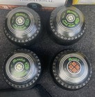 Henselite Lawn Bowls Set Of 4 Size 3 47 8 