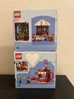 Lego 40778 40776 Winter Gazebo Hot Chocolate Stand New Sealed In Hand Ships Fast