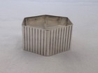 Antique Sterling Silver Beautiful Octagonal Napkin Ring Nc-19