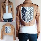 Attack On Titan Shingeki No Kyojin Scouting Legion Eren Cosplay Costume Jacket