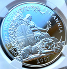 2007 Britannia Silver Proof   2 Two Pound Pf68 Ngc 1oz Great Britain