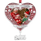 Grandparents First Christmas Photo Ornament 2025 - Our First Christmas Photo 