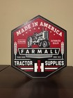Lighted Farmall Sign