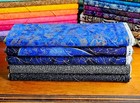 Kaufman Fabric Star Maps Navy gold  Choose  Fat Quarter  1 2 Yard Or By The Yard