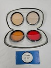Vintage Lot Camera Filters Lenses Case Flashbulbs  Photography Accessories