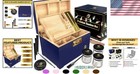 Bamboo Herb Storage Box - Smell Proof Container Free Usa Shipping