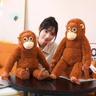 Punch Orangutan Djungeskog Brown Ikea Plush Punch Monkey Plush