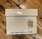 Special Occasions By Saugus Shoe Size 10 5   Ivory Satin Ballet Flats New