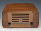 Vtg 1940s Charles   Ray Eames Emerson Model 588a Radio  Streamlined Bent Plywood