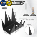 Yaocom 24 Pcs Anti Climb 1 97 X 1 77 X 0 98 Inches  50 X 45 X 25 Mm  Mountain