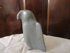 Vintage Inuit Stone Carving Sculpture Bird Owl Soapstone Signed