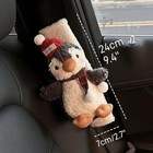 2 Pcs Seat Belt Cover Pad  Cute Kawaii Animal Penguin Seatbelt Covers G-penguin