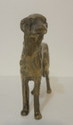 Vintage  Brass Russian Wolfhound Dog Figurine