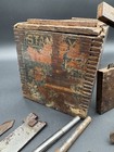 Antique Stanley No  45 Combination Plane With Original Case 