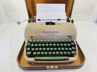 Vtg Remington Quiet-riter Miracle Tab Typewriter Keys Works With Hard Case