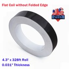0 031  Thickness 4 3in X 328ft Roll Aluminum Tape  Flat Coil Without Folded Edge