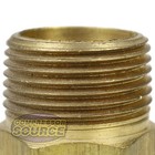 3 4  Male Npt X 1 8  Female Npt Reducer Hex Bushing Brass Pipe Fitting 110ja