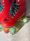 Moxi Red Quad Roller Skates Size 42 Womens 10 5 Mens 9 Gummy Wheels
