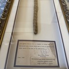 Old Metropolitan Opera House 1966 Demolition Souvenir Framed Curtain Fringe Coa