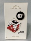 Mattel  magic 8 Ball  2008 Hallmark Keepsake  2  Ornament Set_2234_new