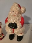 Ceramic Vintage Atlantic Mold Mr   Mrs Santa Claus Mcm Figures 14    12 