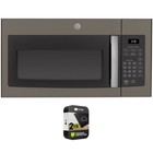 Ge 1 6 Cu  Ft  Over-the-range Microwave Oven Slate With 2 Year Extended Warranty