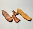Antique Vintage Lot Of 4 Wooden Shoe Formers Cobbler Mold Shaper