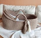 Baby Moses Basket Boho Baby Bassinet With Stand