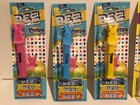 Lot 6 Peeps Pez Dispensers  3 Chicks  3 Bunny  No Doubles  New Sealed On Cards