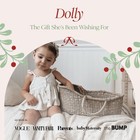 Premium Baby Doll Bassinet - Handcrafted   Award-winning Seagrass Moses Baske   