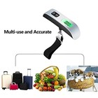 Portable Travel Lcd Digital Hanging Luggage Scale Electronic Weight 50kg 10g