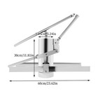 Manual Meatball Maker Machine Commercial Fish Pork Beef Meatball Making Device