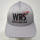 Sport-tek Worldwide Rental Services Wrs Baseball Cap Gray Hat M Flexfit Textured