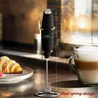 Electric Milk Frother Handheld For Whisk   Coffee Foamer Wand With Stand