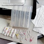 1pc Lace Bow Sweater Bowknot 3d Silicone Mold Nail Art Decoration Nail Mold