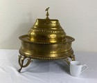 Antique Genuin Large Ottoman brazier Turkey 1890-1905 Handmade Brass