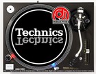 Technics Mirror Classic White - Dj Slipmat For Lp Turntable Record Player 