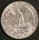 1960-d Washington Quarter - Ch Bu -  31201 - Free Shipping - Stock Photo