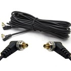 5m 16ft Male To Male M-m Flash Pc Sync Cable Cord With Screw Lock