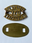 Scarce Ww1   Ww2 Dublin University Officer Training Corps Shoulder Title 