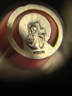 3 Gram Vintage Saint Mary   Jesus Medal Sterling Silver 925 Charm  Engravable 